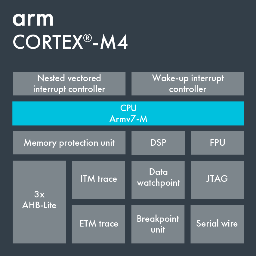 Block Diagram on Cortex-M4.